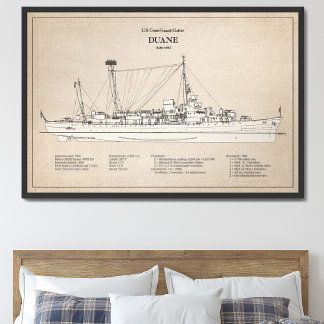 USCGC Duane wpg-33 - SBD Photo Print
