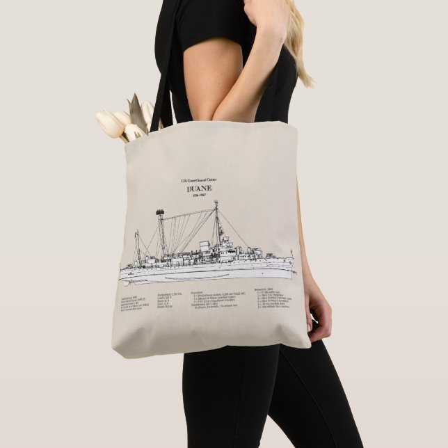 USCGC Duane wpg-33 - SBD Tote Bag (Close Up)