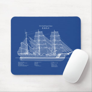 USCGC Eagle wix-327 – ABD Mouse Pad