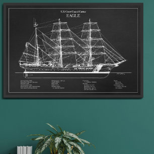 USCGC Eagle wix-327 – PD Photo Print