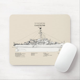 USCGC Eastwind wagb-279 - SBD Mouse Pad