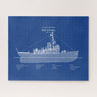 USCGC Escanaba wpc-77 – ABD Jigsaw Puzzle