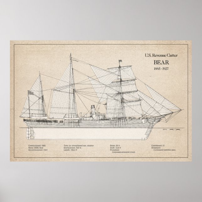 USCGRC USRC Bear - SBD Poster (Front)