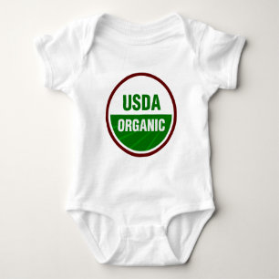 USDA Organic certificate Baby Bodysuit