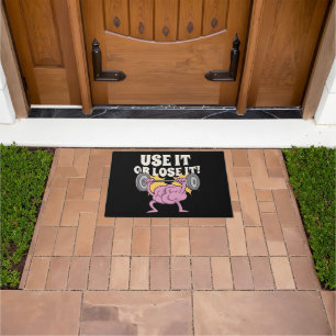 Use and train your brain doormat