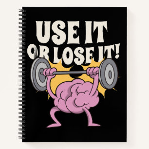 Use and train your brain notebook