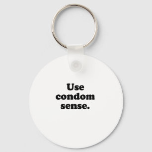 USE CONDOM SENSE KEY RING