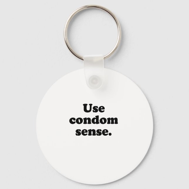 USE CONDOM SENSE KEY RING (Front)