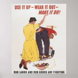 Use It Up WWII Print