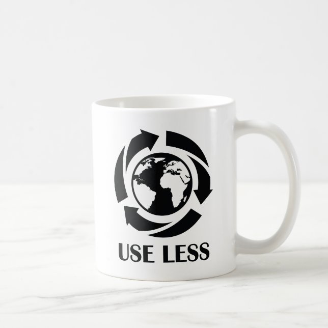 Use Less Coffee Mug (Right)