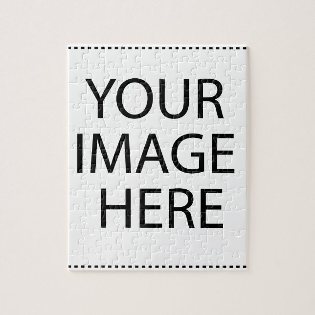 Use Your Image or Logo Jigsaw Puzzle (Vertical)