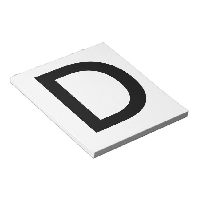 Use Your Image or Logo Notepad (Angled)