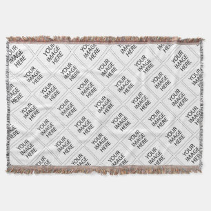 Use Your Image or Logo Throw Blanket