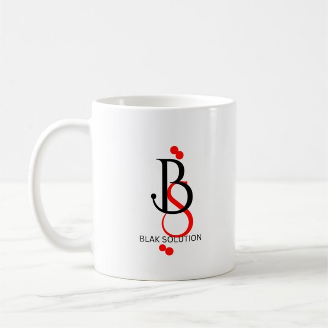 use your logo to personalised your brand coffee mug (Left)