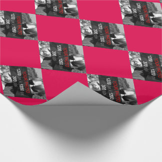 Use Your Own Photo On Red Wrapping Paper