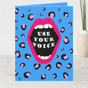 Use Your Voice Card
