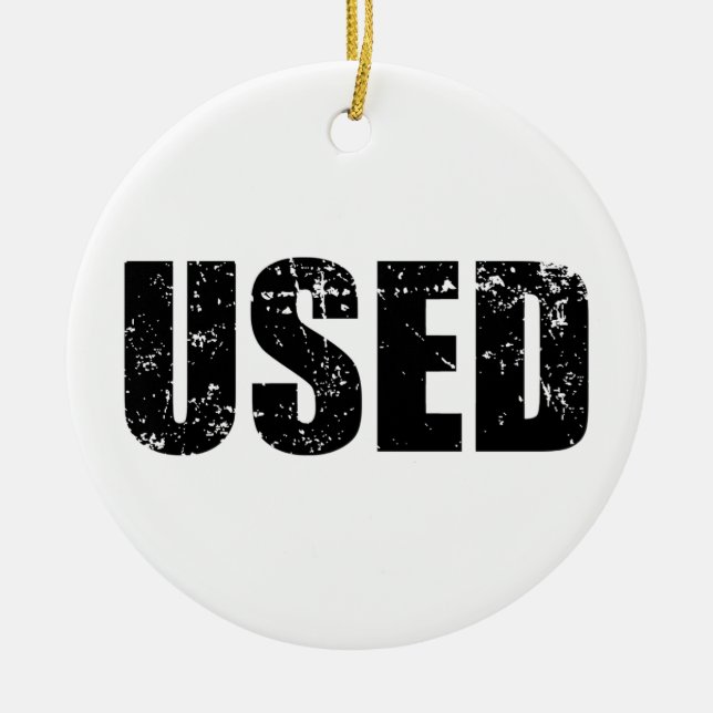 USED CERAMIC ORNAMENT (Front)