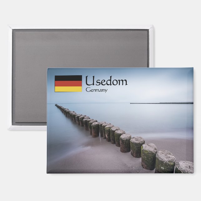 Usedom Germany Magnet (Front/Back)