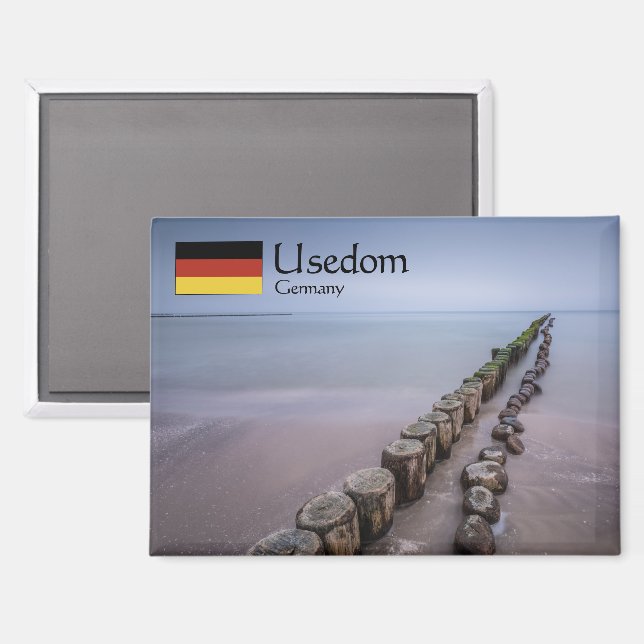Usedom Germany Magnet (Front/Back)