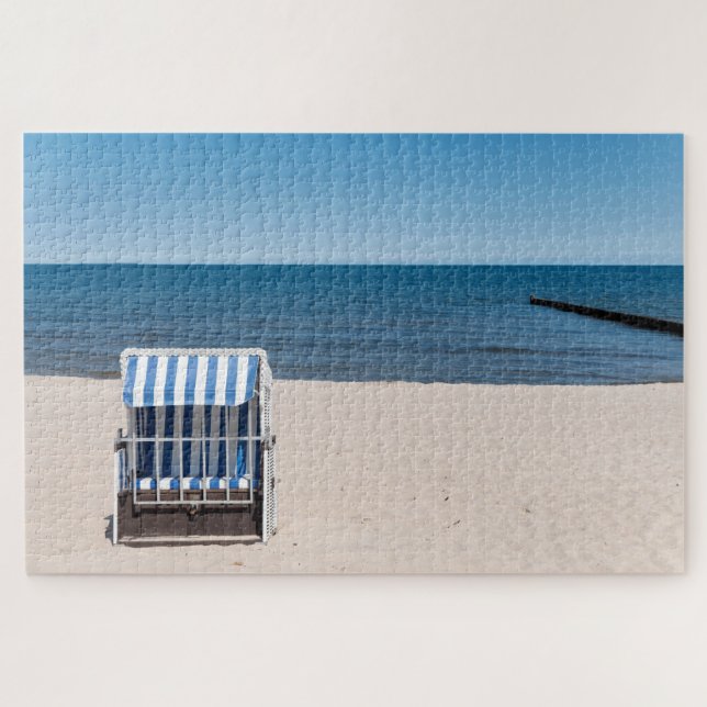 Usedom Strandkorb Jigsaw Puzzle (Horizontal)