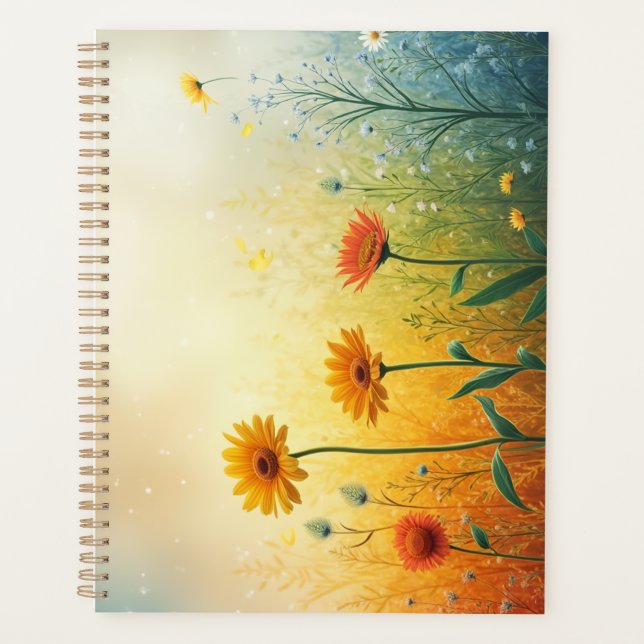 Useful calendar with daily planners (Front)