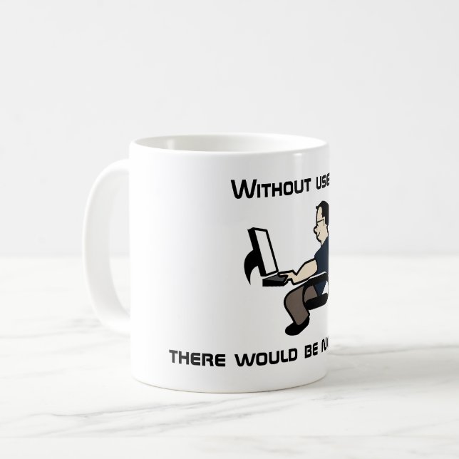 User Error Coffee Mug, with Image Coffee Mug (Front Left)