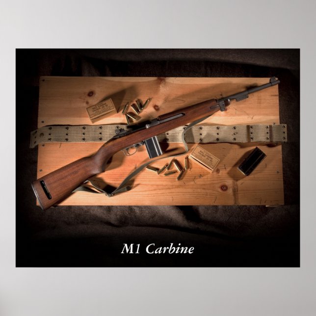 USGI M1 Carbine Poster (Front)