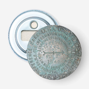 USGS Benchmark, St. Regis Mountain Geodetic Survey Bottle Opener
