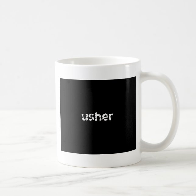 Usher Coffee Mug (Right)