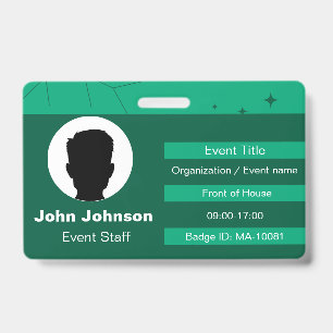 Usher ID Badge