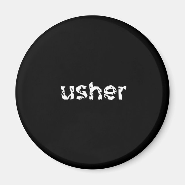 Usher Magnet (Front)