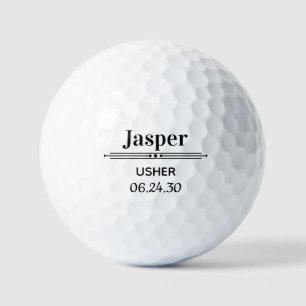 Usher Personalised Golf Balls