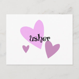 Usher Postcard