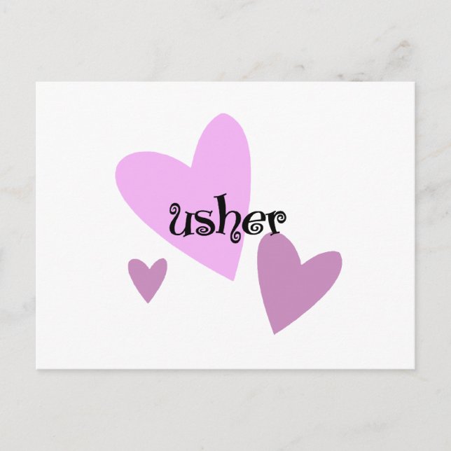Usher Postcard (Front)