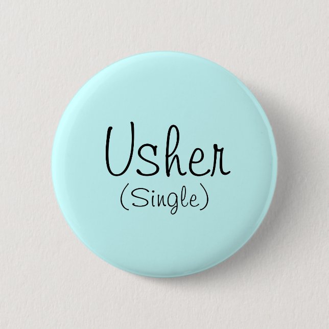 Usher (Single) Pin (Front)