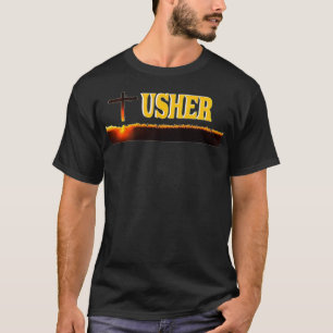 Usher Uniform  for Christians church Gift Men  Wom T-Shirt