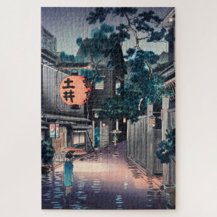 Ushigome Kagurazaka by Tsuchiya Koitsu Jigsaw Puzzle