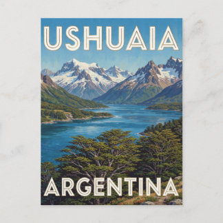 Ushuaia Argentina End Of The World Scene Postcard