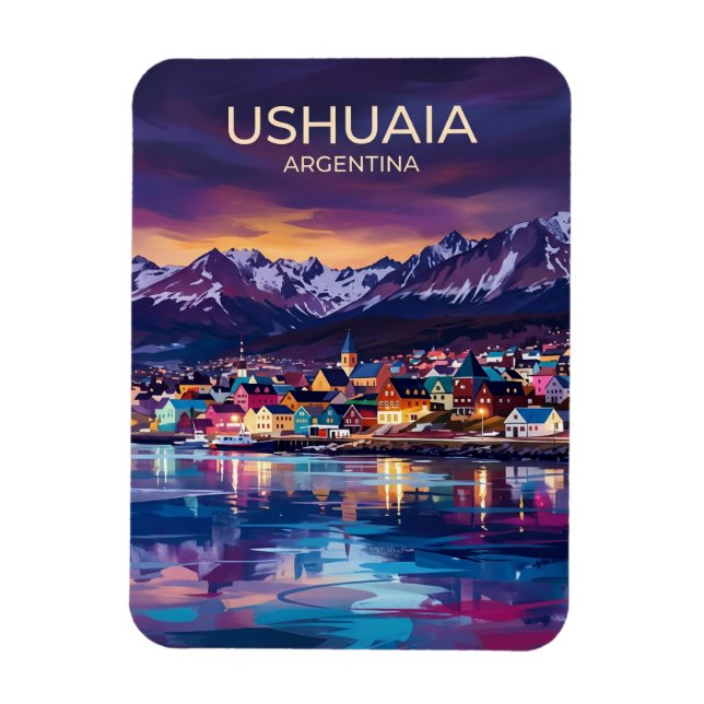 Ushuaia Argentina Magnet (Vertical)