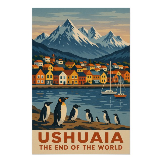 Ushuaia – The End of the World Poster (Front)