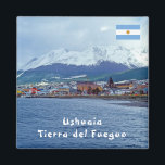 Ushuaia - Tierra del Fuego, Argentina Magnet<br><div class="desc">View on the Centre of Ushuaia - Tierra del Fuego,  Argentina. Ushuaia is the capital of Tierra del Fuego. It is commonly regarded as the southernmost city in the world.</div>