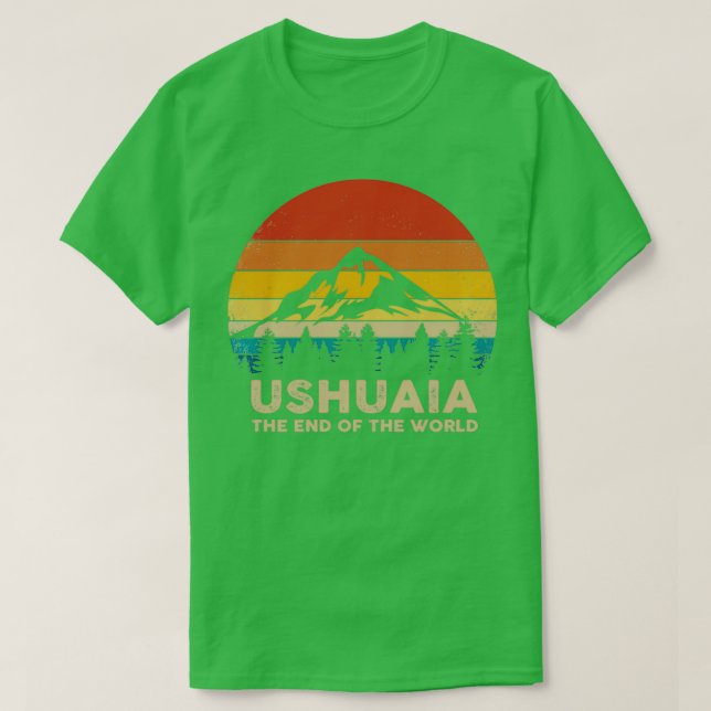 Ushuaia Trip Souvenir T-Shirt (Design Front)