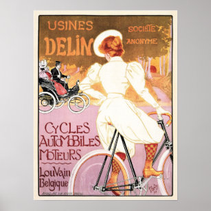 Usiness Delin Cycles French Cycle Poster Advert