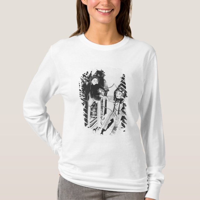 Using a bow at the gate of Yven T-Shirt (Front)