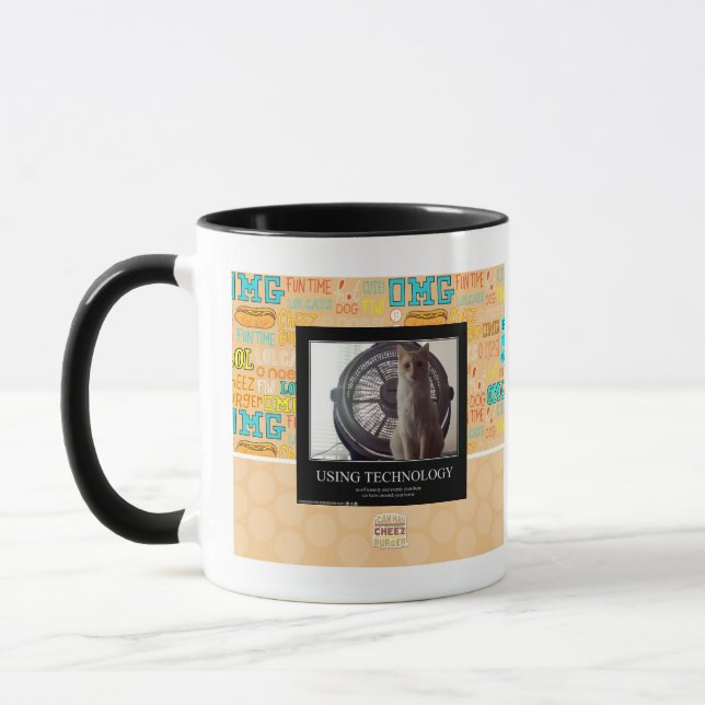 Using Technology Mug (Left)