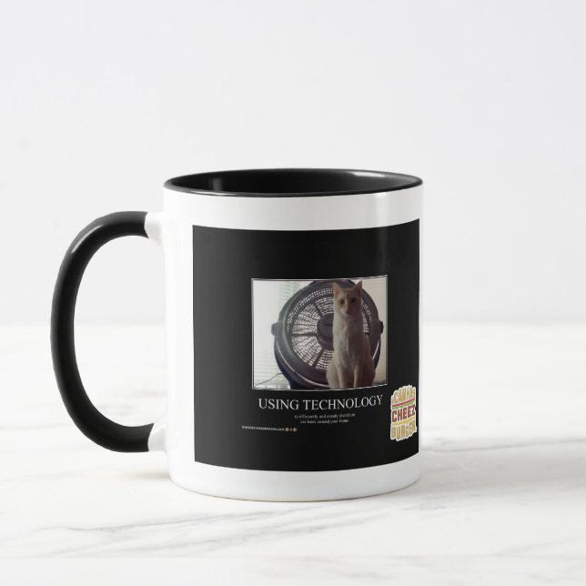 Using Technology Mug (Left)