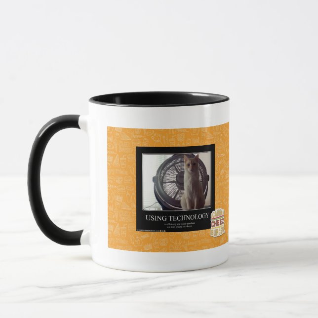 Using Technology Mug (Left)
