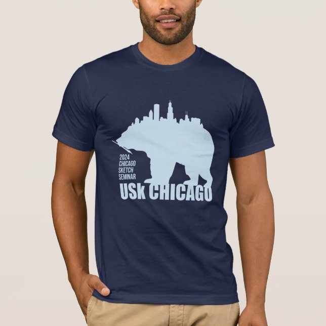 USk Chicago Sketch Seminar 2024 T-shirt (Front)