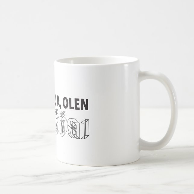 Usko minua, olen insinööri. coffee mug (Right)