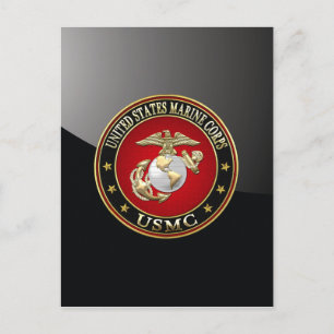 USMC EGA [Special Edition] [3D] Postcard
